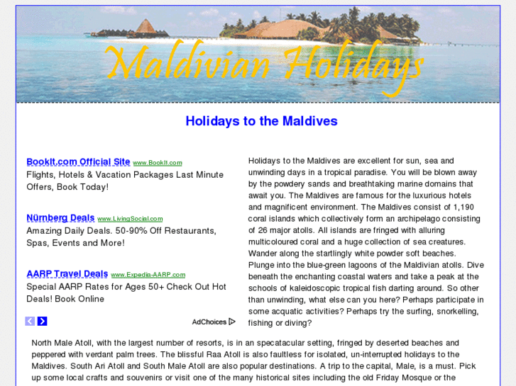 www.maldivianaholidays.com