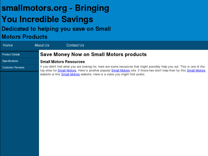 www.smallmotors.org