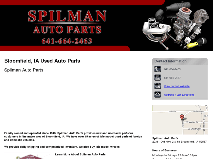 www.spilmanautoparts.net