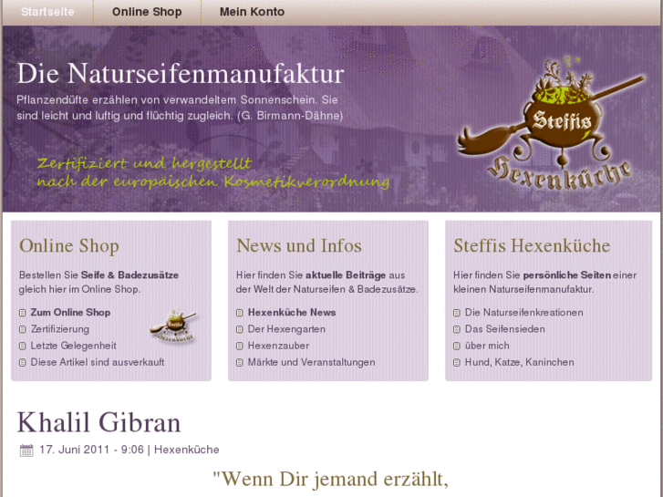 www.steffis-hexenkueche.com