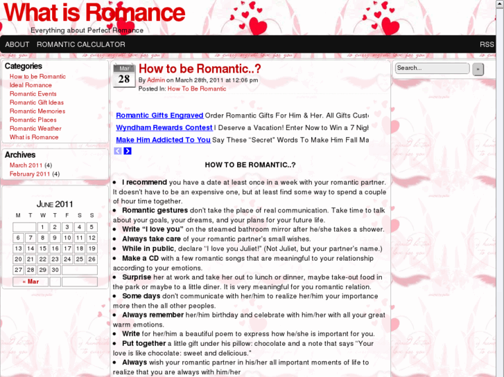 www.whatisromance.net