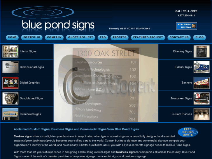 www.bluepondsigns.com