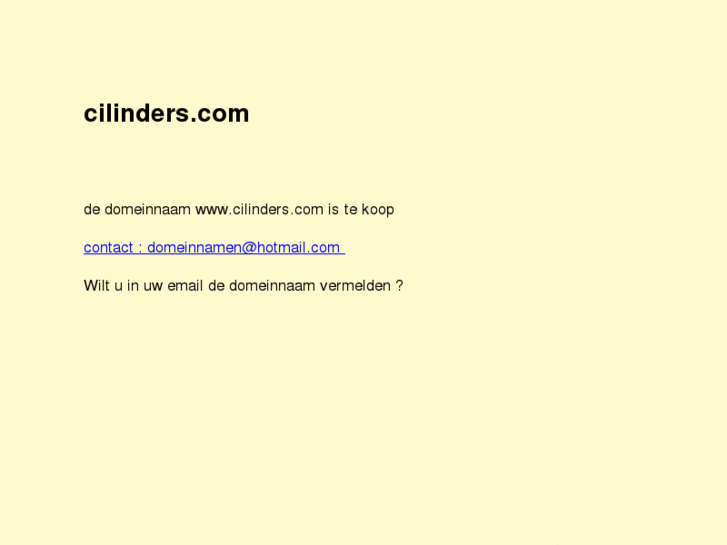 www.cilinders.com