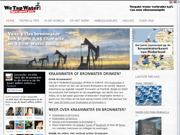 www.drinkkraanwater.nl