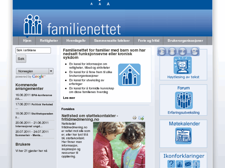 www.familienettet.no