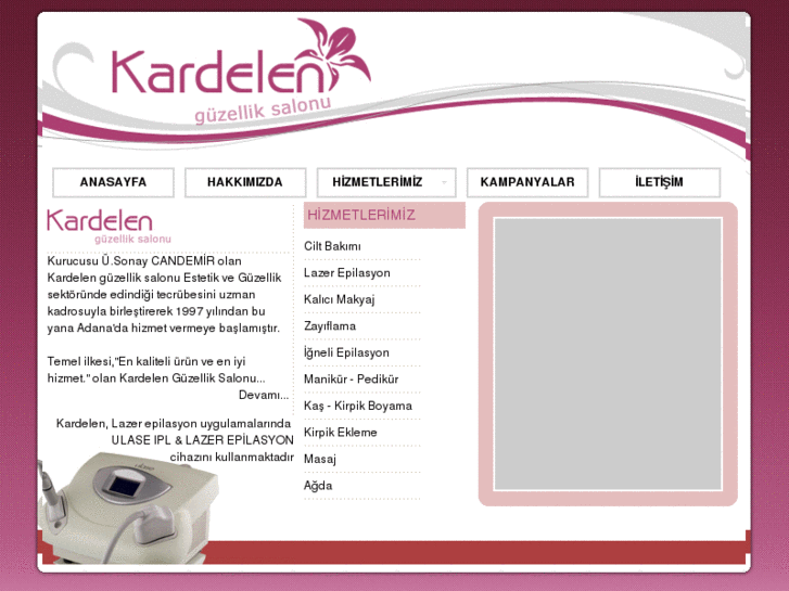 www.kardelenguzelliksalonu.com