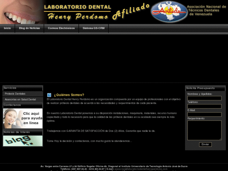 www.laboratoriodentalhenryperdomo.com