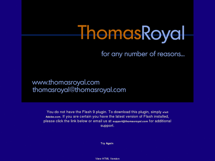 www.thomasroyal.com