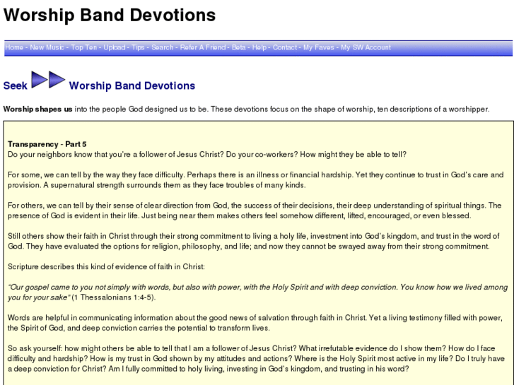 www.worshipbanddevotions.com