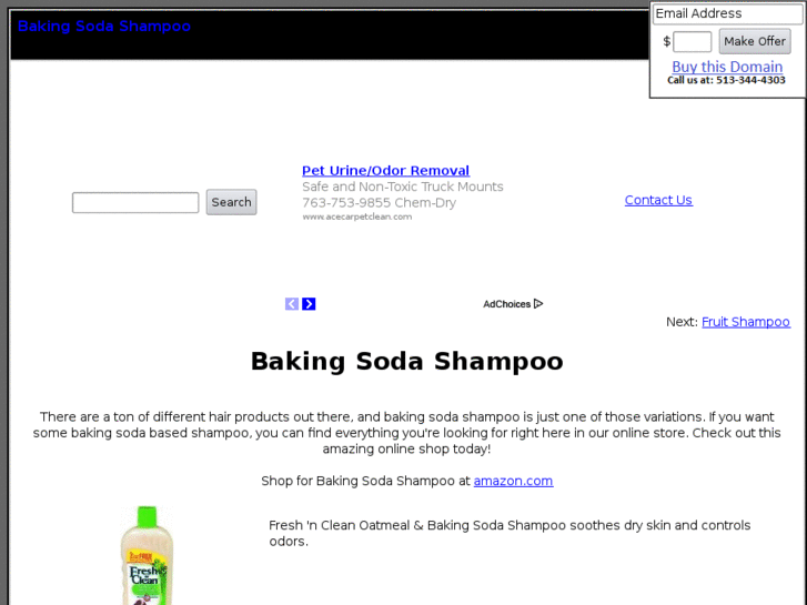 www.bakingsodashampoo.com