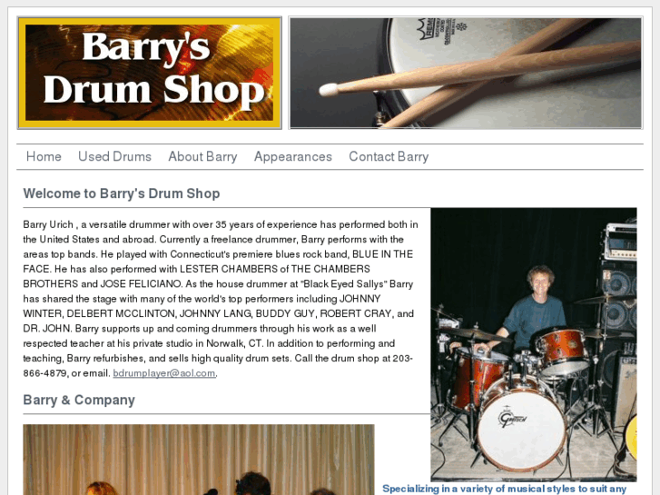 www.barrysdrumshop.com