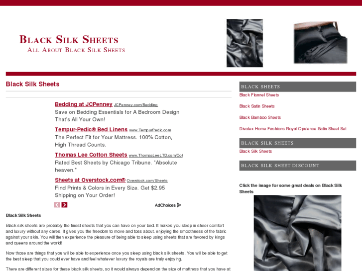 www.blacksilksheets.com