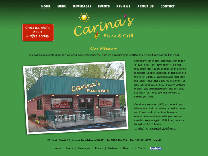 www.carinasgrill.com