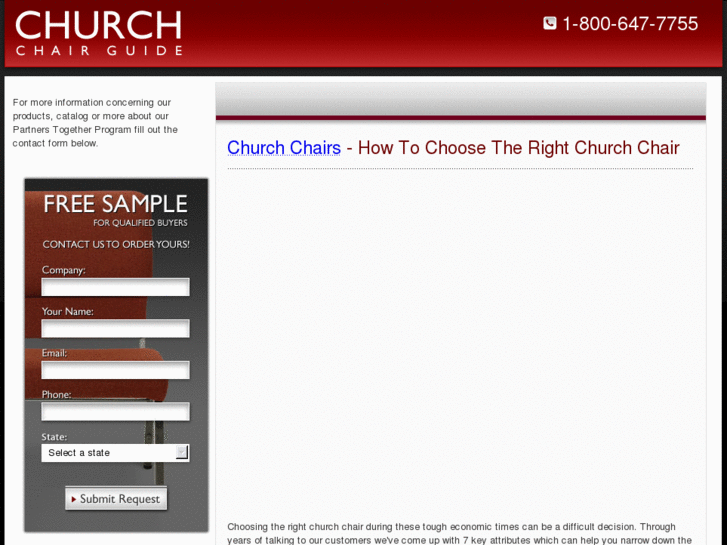 www.churchchairsguide.com