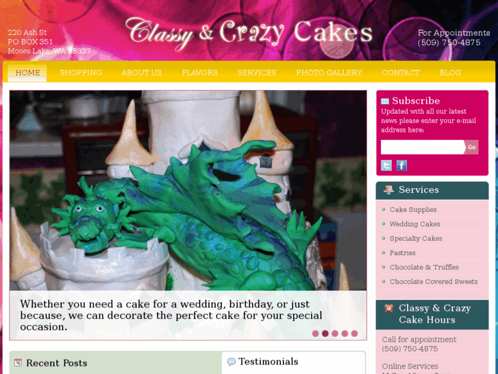 www.classyandcrazycakes.com