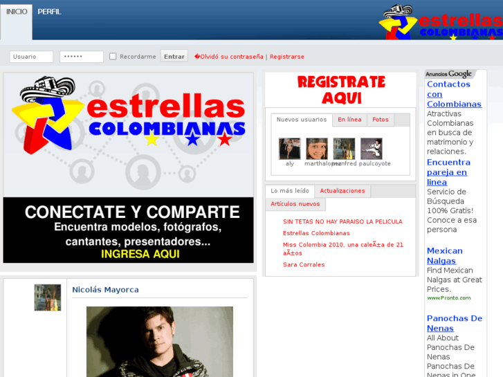 www.estrellascolombianas.com