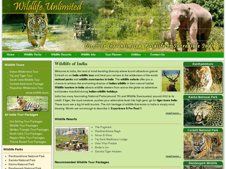 www.indiawildlifeinfo.com