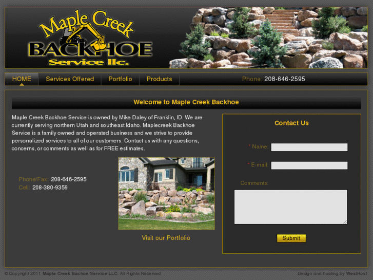 www.maplecreekbackhoe.com