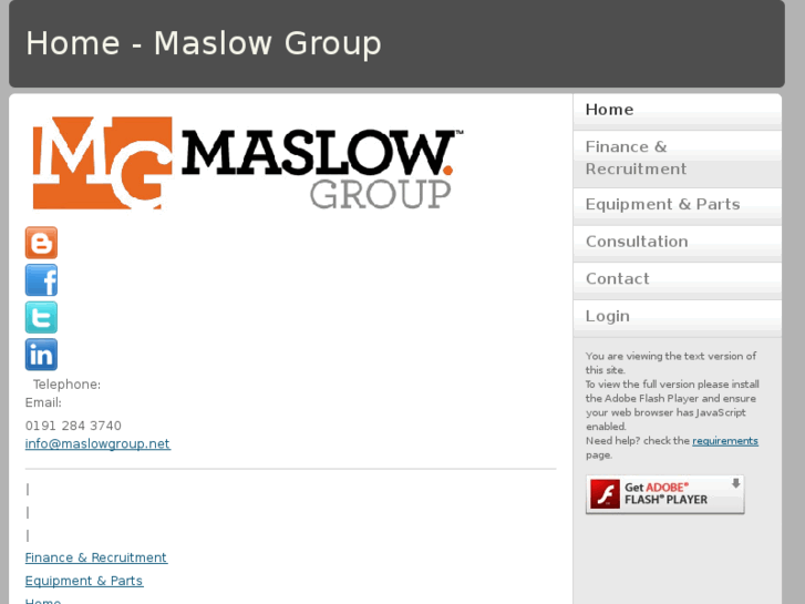 www.maslowgroup.net