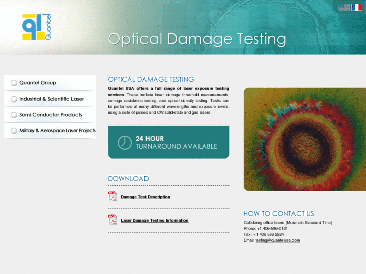 www.optical-damage-testing.com