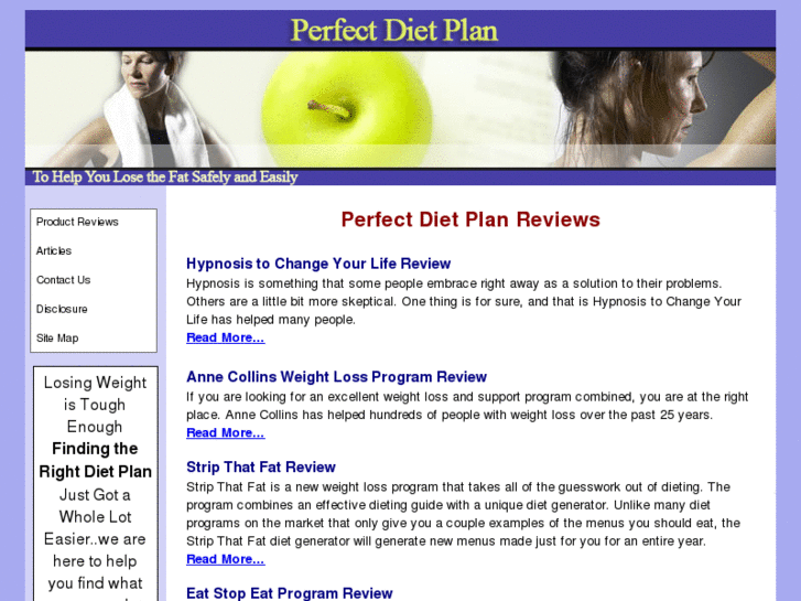 www.perfectdietplan.com