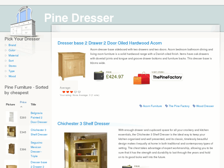 www.pine-dresser.com