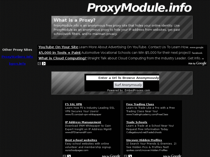 www.proxymodule.info