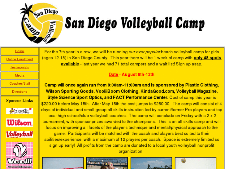 www.sandiegovolleyballcamp.com