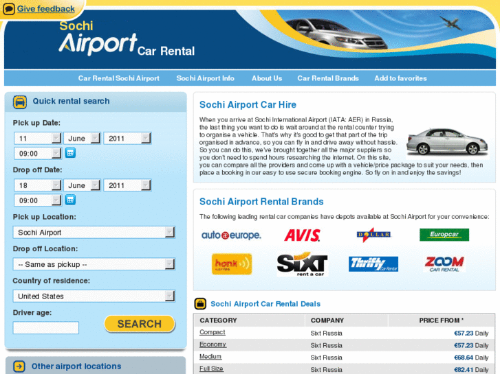 www.sochiairportcarhire.com