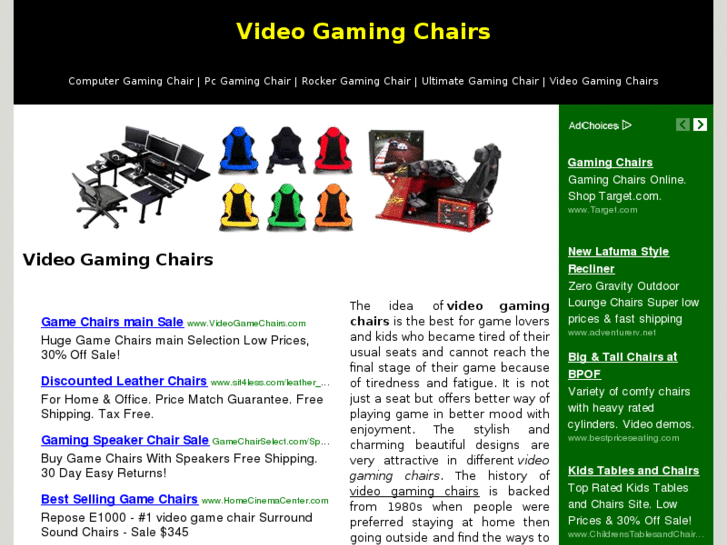 www.videogamingchairs.org