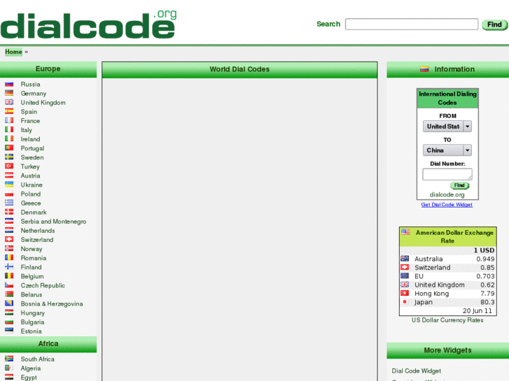 www.dialcode.org