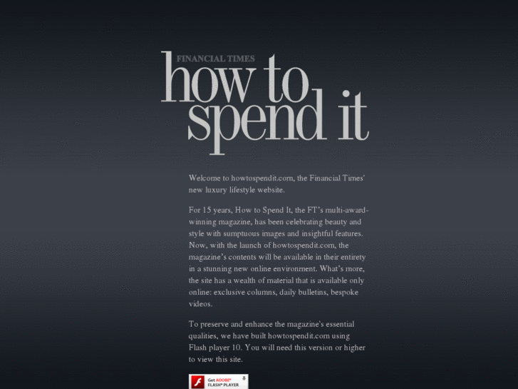 www.howtospendit.net