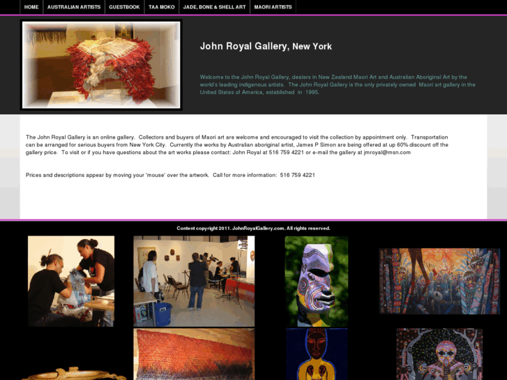 www.johnroyalgallery.com