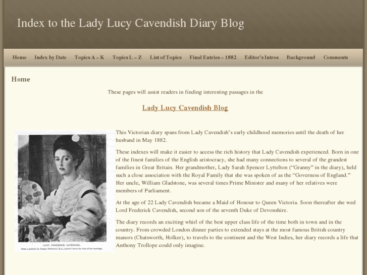 www.ladycavendishdiary.com