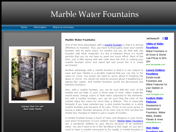 www.marblewaterfountains.com