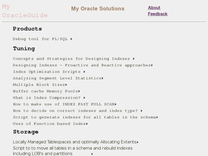 www.myoracleguide.com