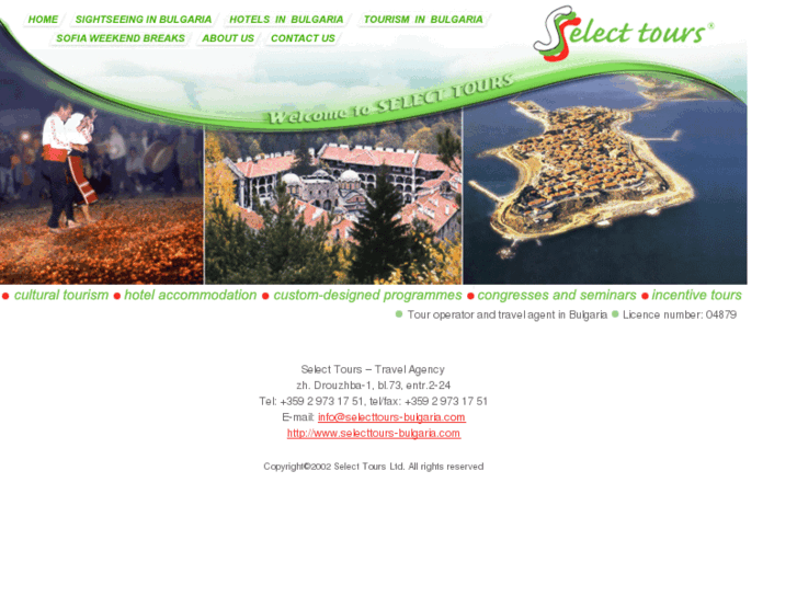 www.selecttours-bulgaria.com