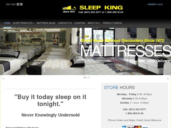 www.sleepkingmattress.com