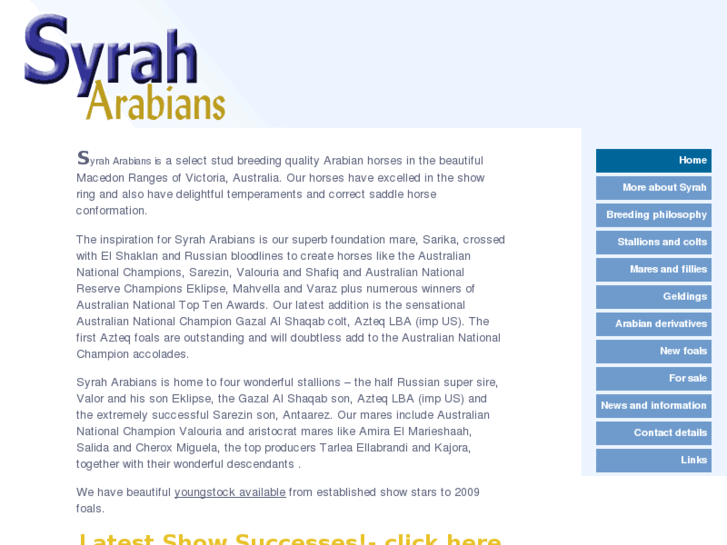 www.syraharabians.com