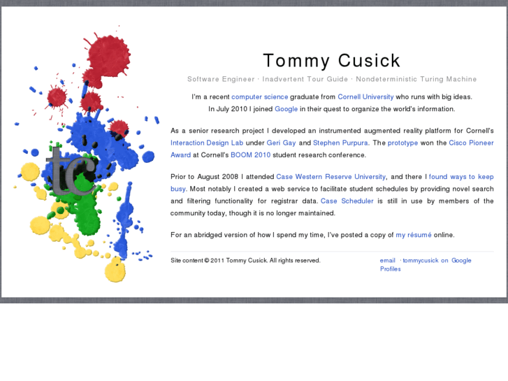 www.tommycusick.com
