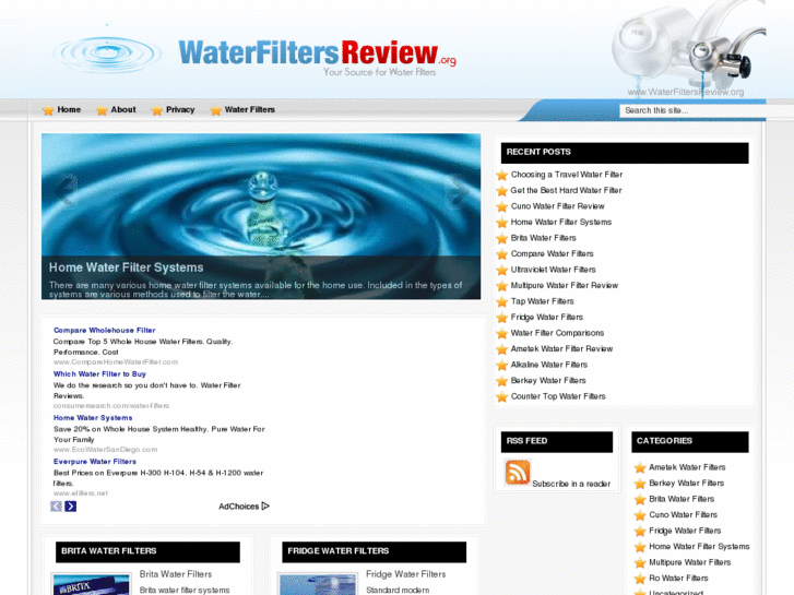 www.waterfiltersreview.org