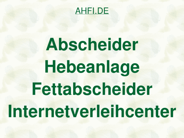 www.ahfi.de