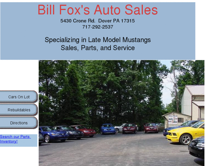 www.billfoxsautosales.com