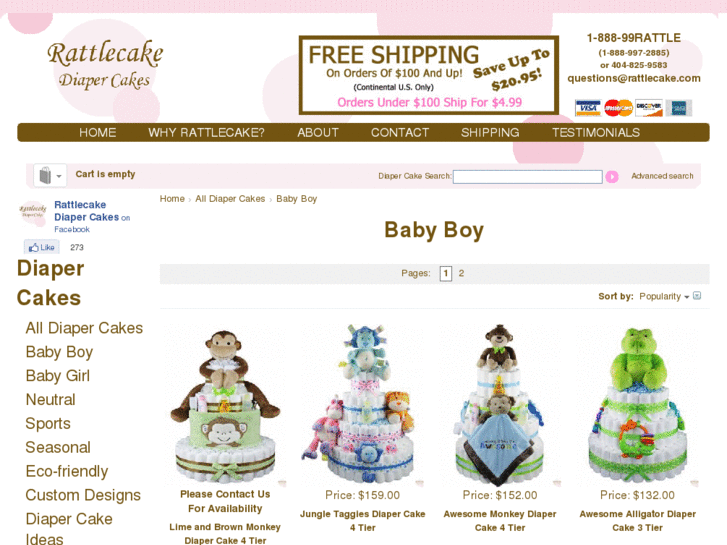 www.boy-diaper-cakes.com