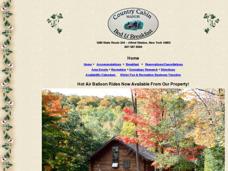 www.countrycabinmanor.com