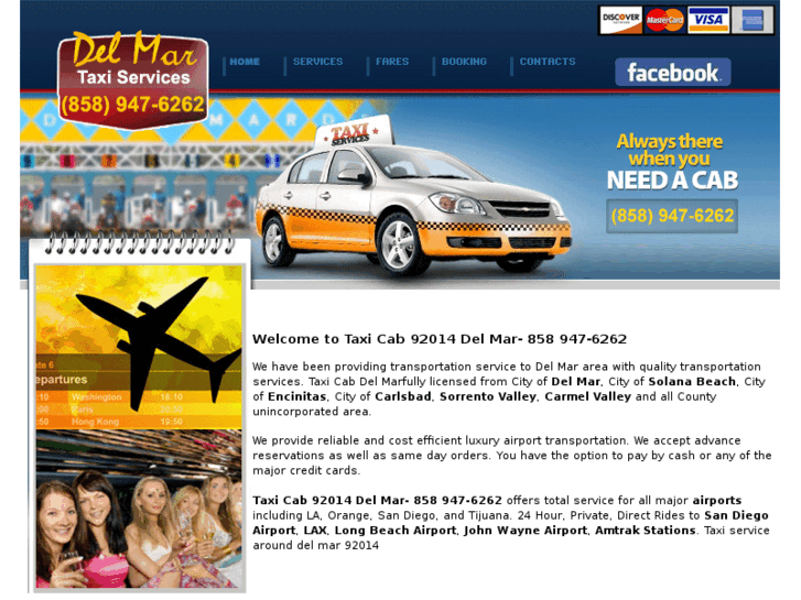 www.delmartaxicabs.com