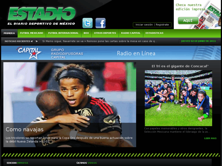 www.estadiodeportes.mx