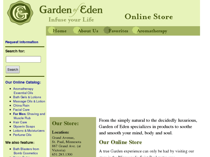 www.gardenofedenstores.com