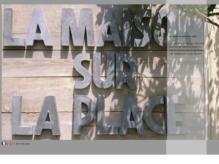 www.lamaisonsurlaplace.com