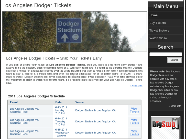 www.losangelesdodgertickets.com